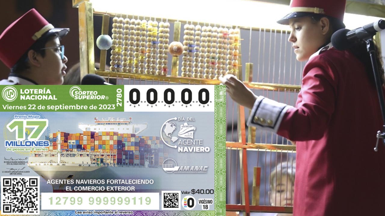 Lotería Nacional: Resultados del Sorteo Superior 22 de septiembre de 2023