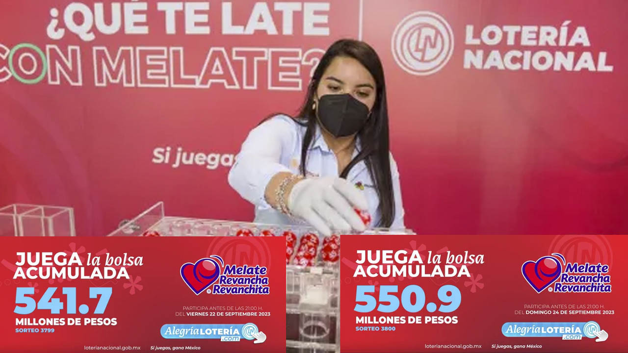 Checa los premios del melate