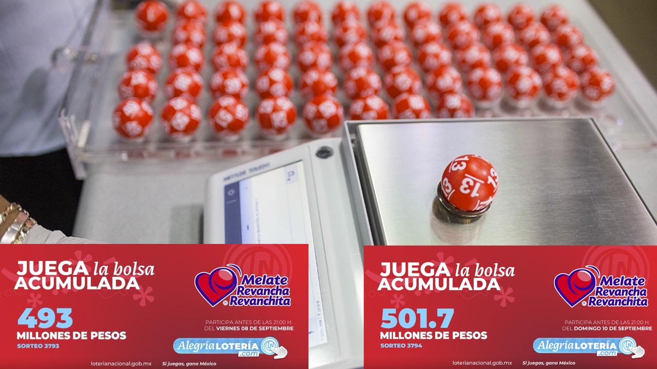 Resultados Melate Revancha y Revanchita del viernes 8 y domingo 10 de septiembre 2023