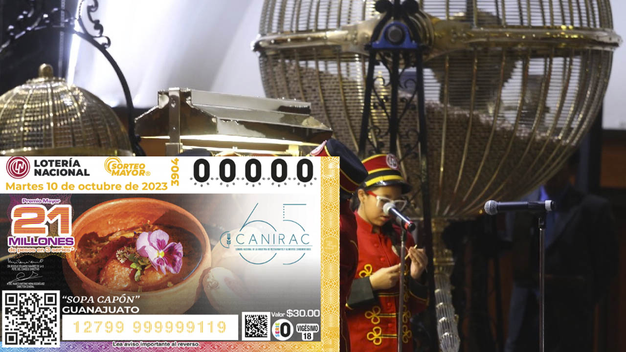 Lotería Nacional: Resultados del Sorteo Mayor del 10 de octubre 2023