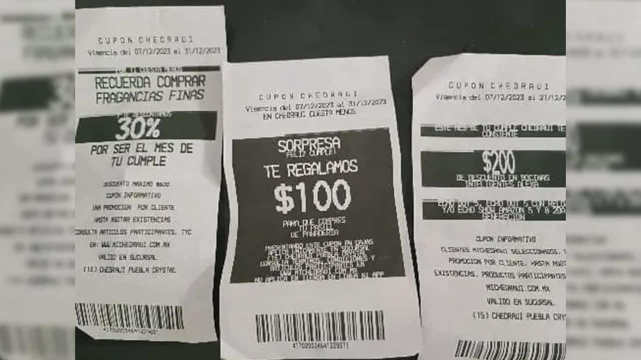 Puedes aplicar un cupón de 100 pesos