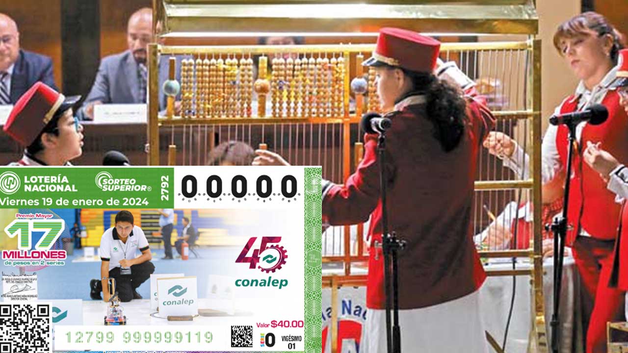 Lotería Nacional: Resultados del Sorteo Superior 19 de enero de 2024