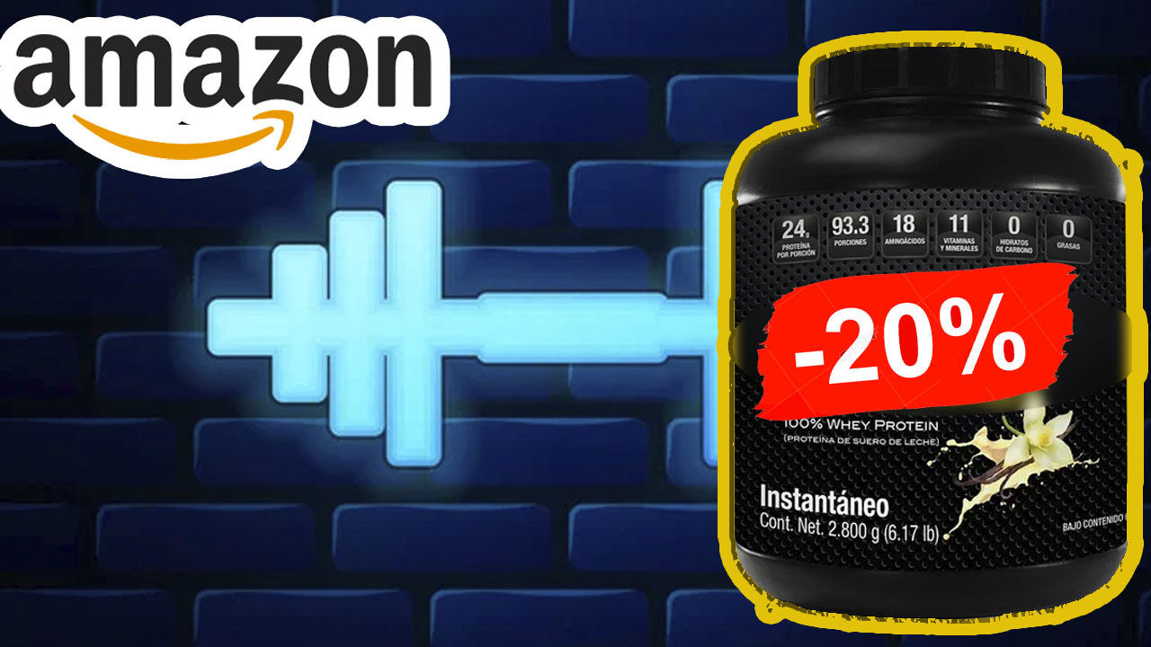 Vida Fit: Amazon pone 20% de descuento a proteínas y suplementos