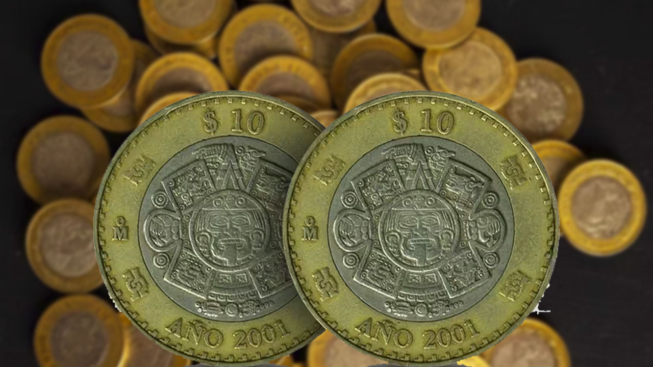 Moneda de 10 pesos con error de fabrica se vende en 2 mil pesos