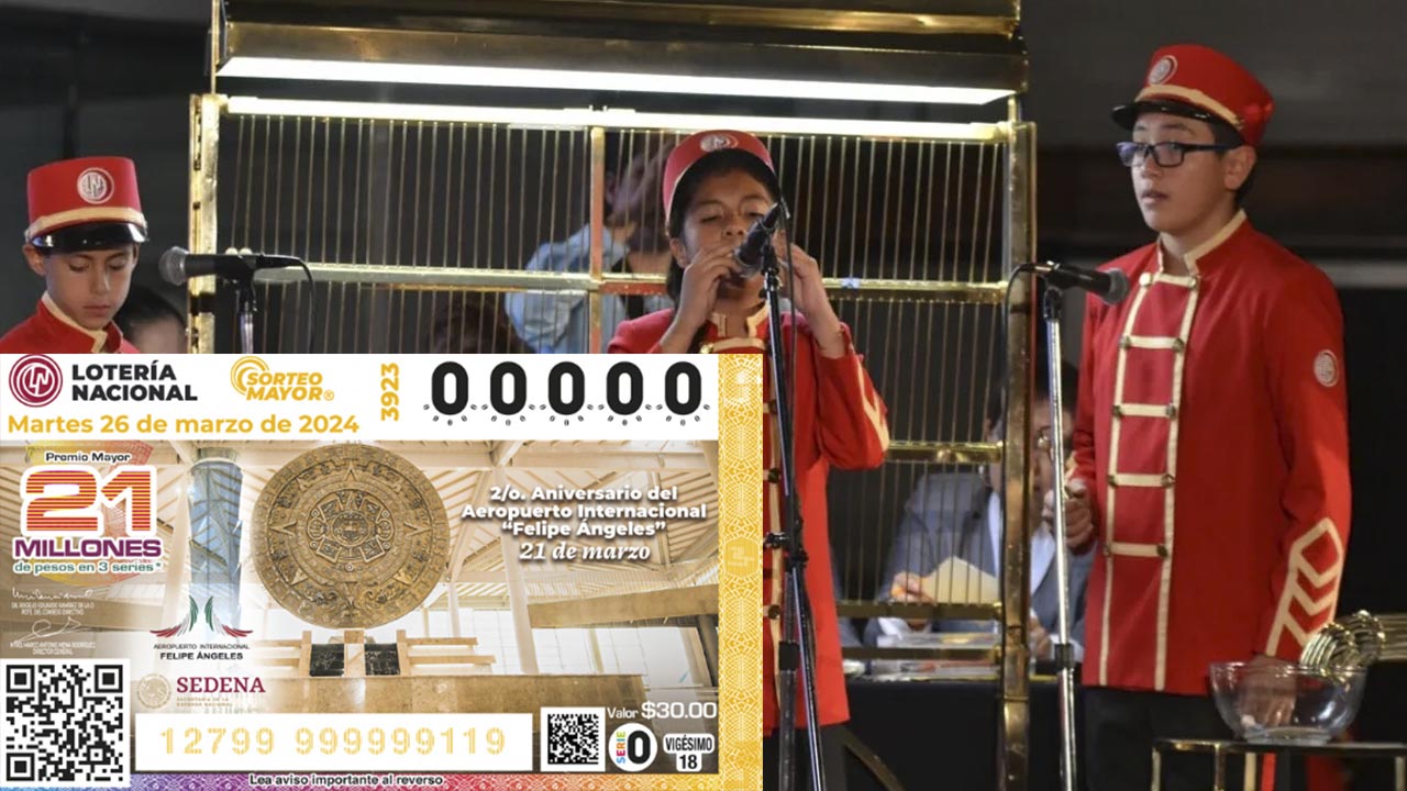 Lotería Nacional: Resultados del Sorteo Mayor del 26 de marzo 2024